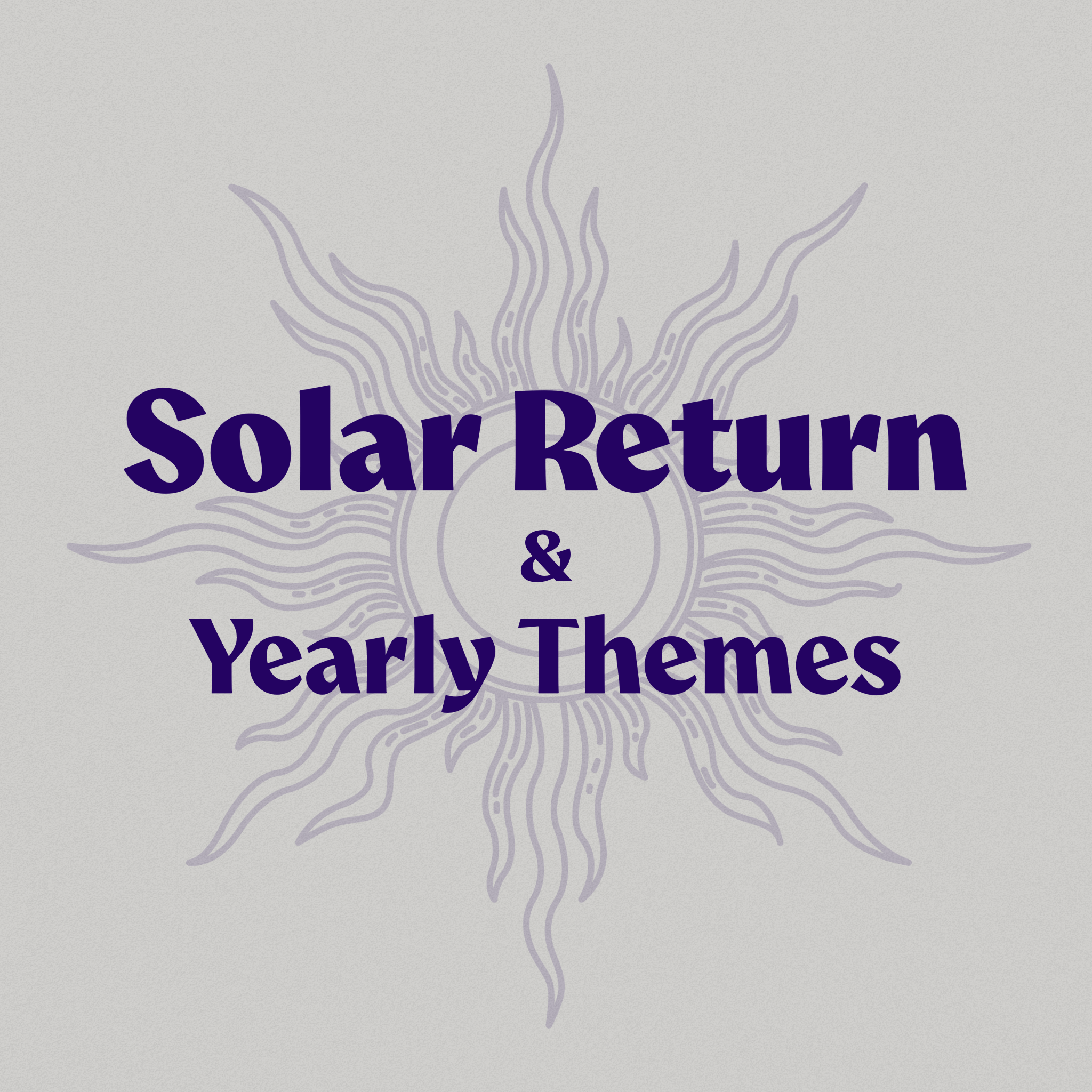 Solar Return & Yearly Themes